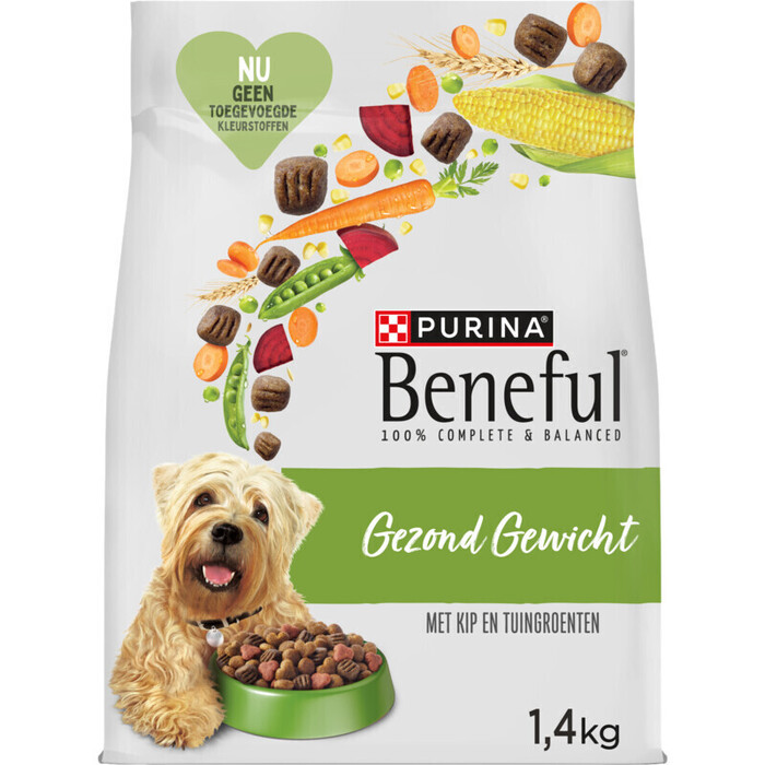 Beneful Gezond Gewicht met Kip en Tuingroenten 1,4 kg (1.4kg)