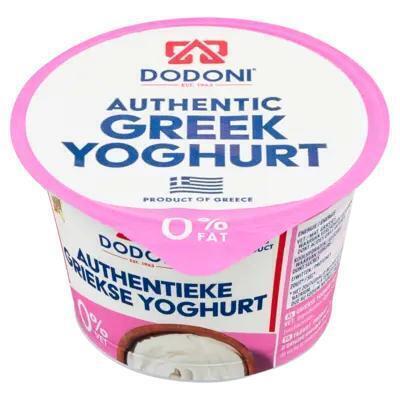 Dodoni Authentieke Griekse Yoghurt 0% Vet 170 g (170g)