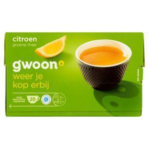 G'woon groene thee citr 20x1.5 (30g)