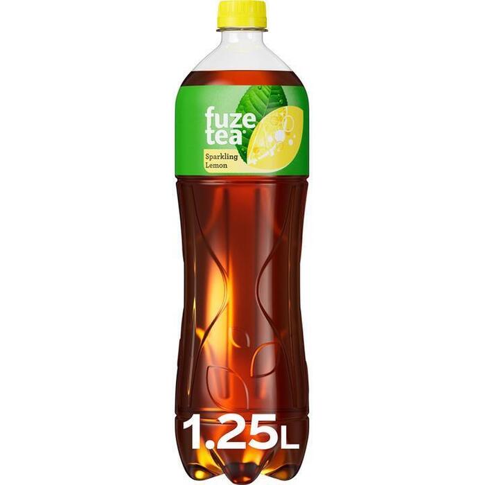 Fuze Tea Sparkling Black Tea 1, 25L (plastic fles, 1.25L)