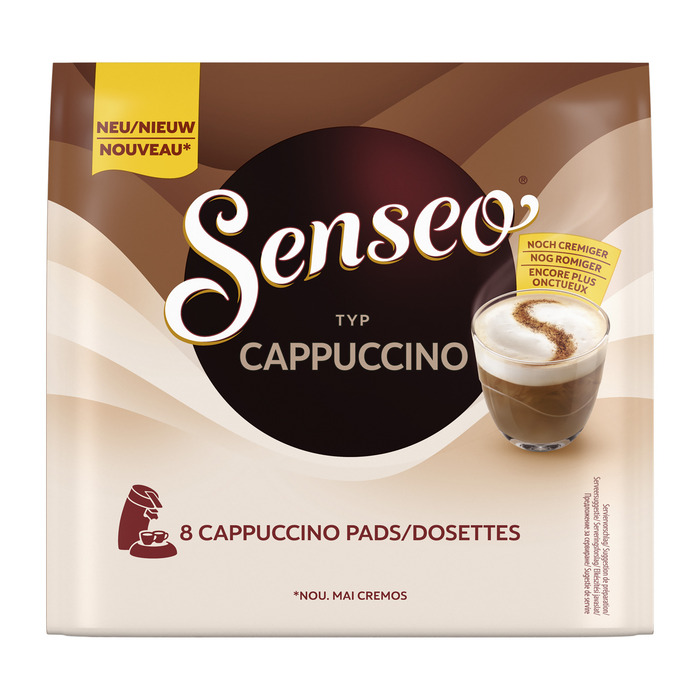Cappuccino koffiepads (Stuk, 8 × 11.5g)