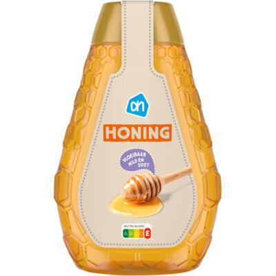 AH Honing vloeibaar mild en zoet (500g)