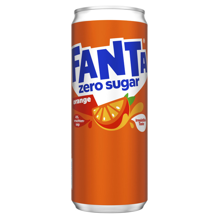 Fanta Orange No Sugar 330 ml (24 × 33cl)