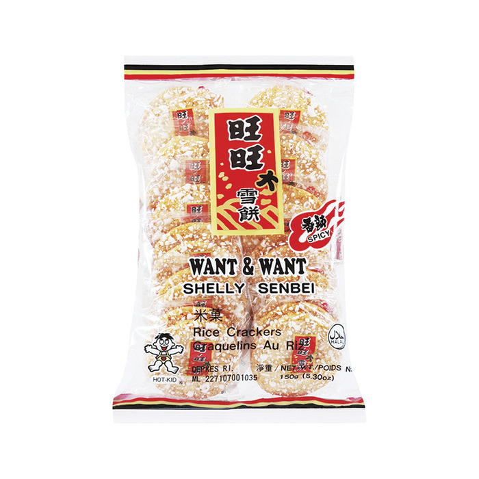 Want Want Shelly Senbei Spicy 20x150 g. (150g)