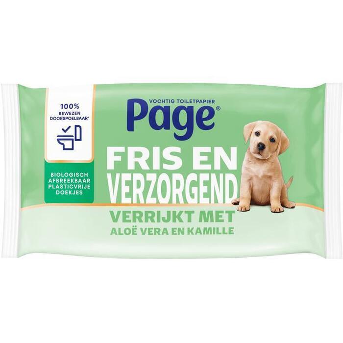 Page Vochtig toiletpapier aloë vera