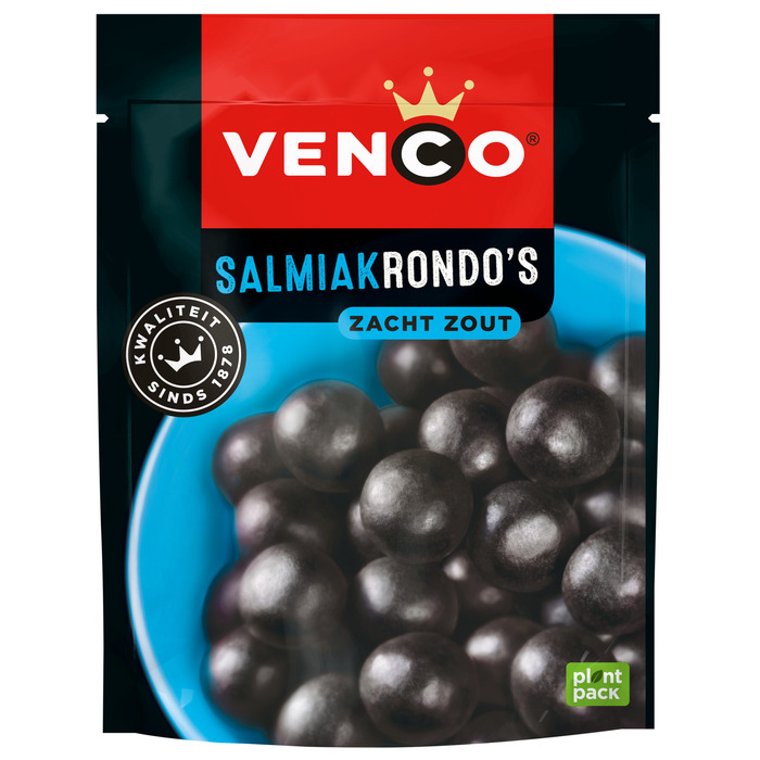 Venco Salmiakrondo's Zacht Zout 235 g (235g)