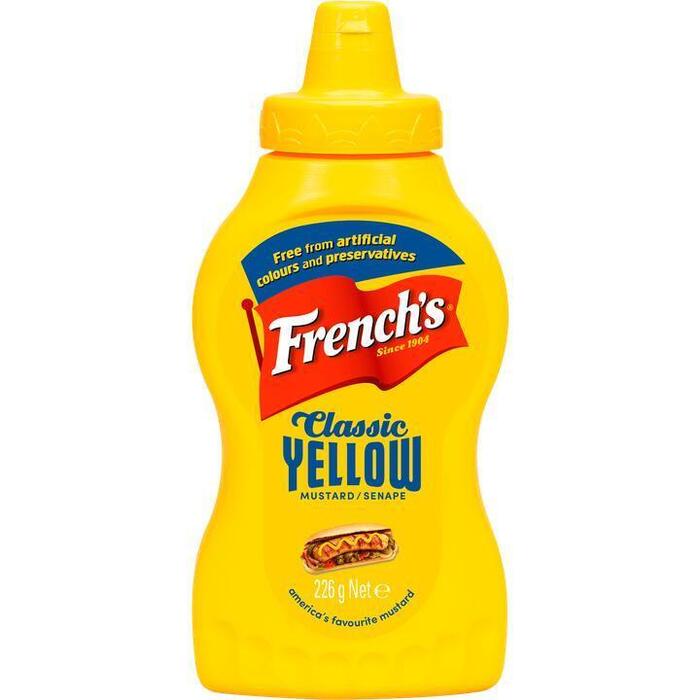 Frenchs mosterd Classic Yellow 226 gram (226g)