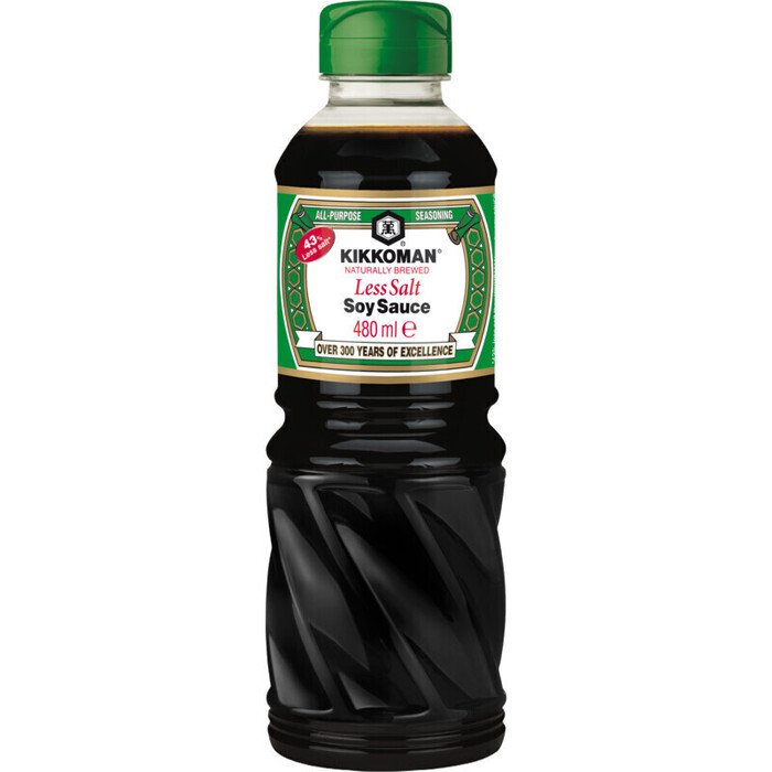 Kikkoman Soy sauce less salt (48cl)