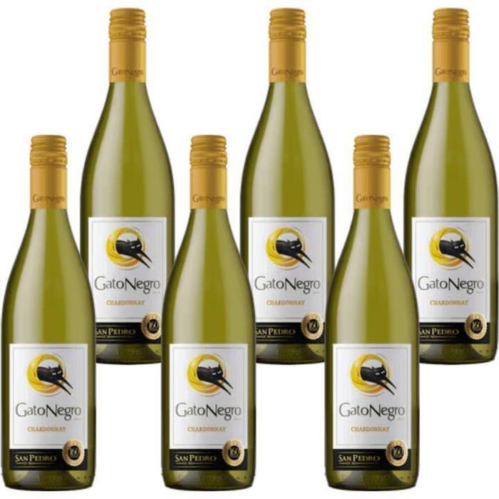 Doos Gato Negro Chardonnay (6 × 0.75L)