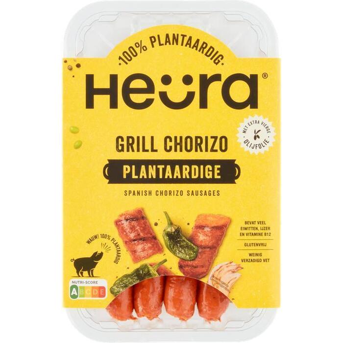 Heüra Grill Chorizo Plantaardige Spanish Chorizo Sausages 216g (216g)