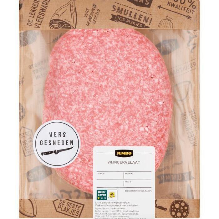 Jumbo Wijncervelaat ca. 120g