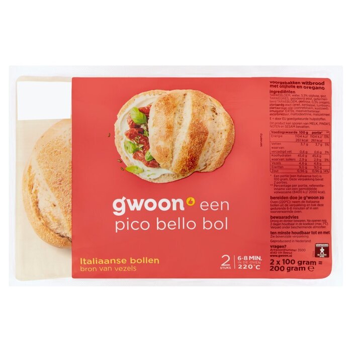 g'woon Italiaanse bollen (100g)