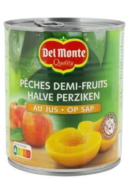 Perziken op sap (blik, 825g)