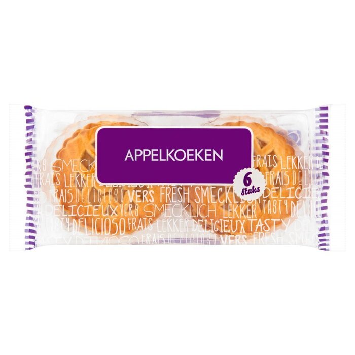 Appelkoeken 6 Stuks 300g (300g)