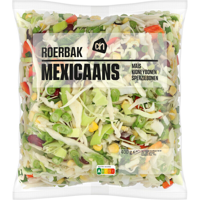 Mexicaanse Roerbakmix (zak, 400g)