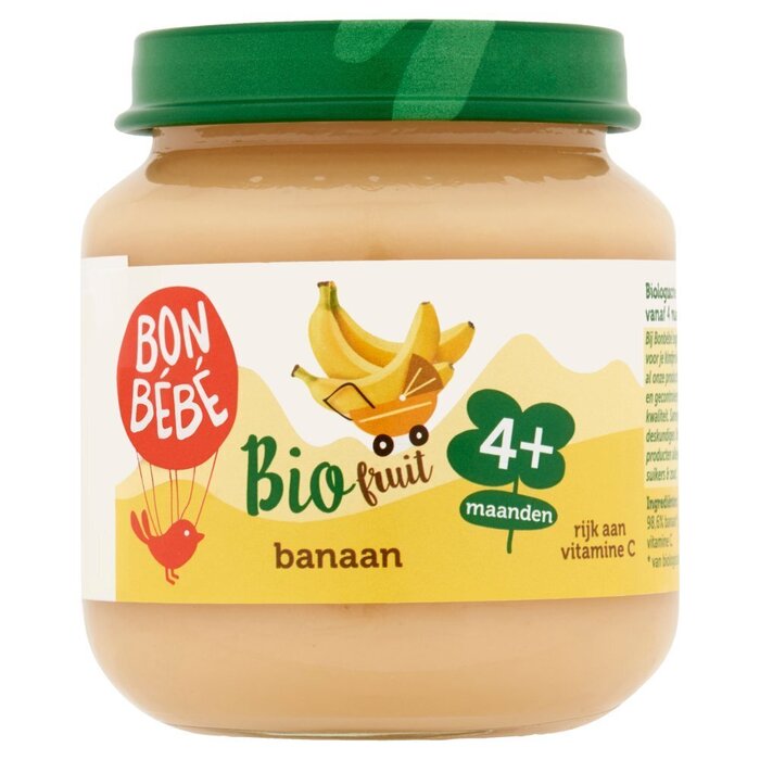 Bonbébé Fruithapje banaan 4+  (125g)