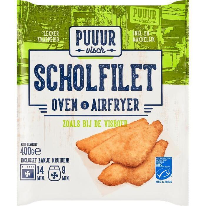 Puuur Visch Scholfilet Oven & Airfryer 400 g (400g)