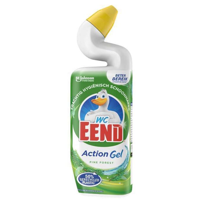 Toiletreiniger action gel pine fresh (Stuk, 0.75L)