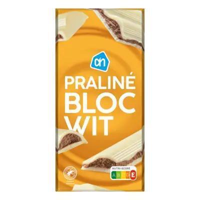 AH Praliné blok wit (200g)
