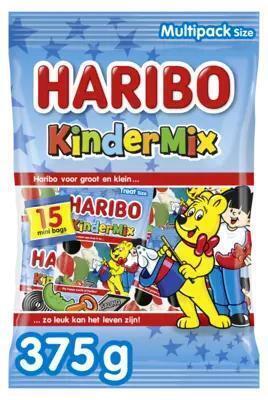 Haribo Kindermix mini (Zak, 375g)