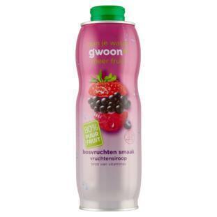 G'WOON BOSVRUCHT SIROOP 750ML