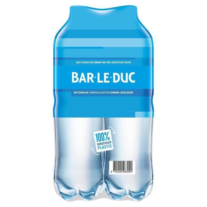 Bar-le-Duc Natuurlijk Mineraalwater Zonder Koolzuur 4 x 1,5 L (4 × 1.5L)