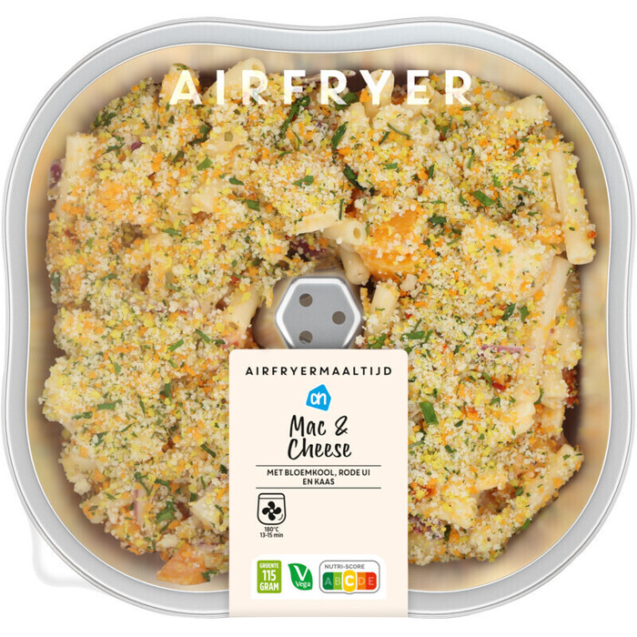 AH Airfryermaaltijd mac & cheese (450g)