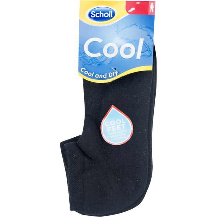 Scholl Cool & dry sneaker zwart maat 39-42 dame