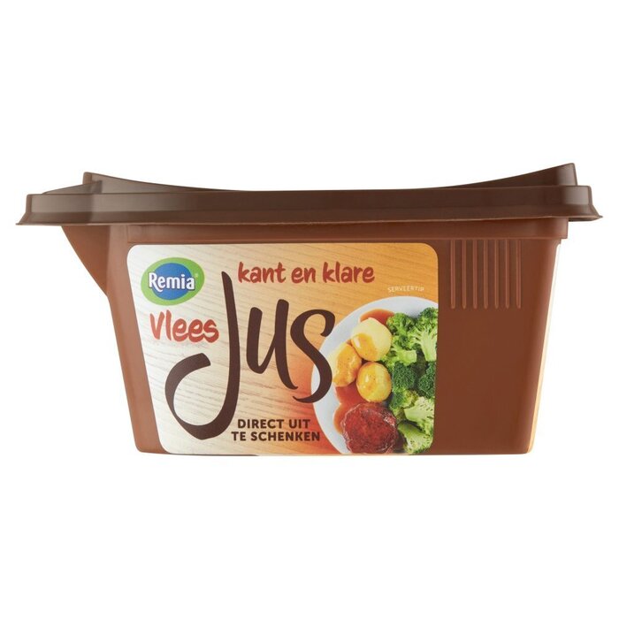 REMIA WARME SCHENKJUS VLEES (Kuipje, 175ml)