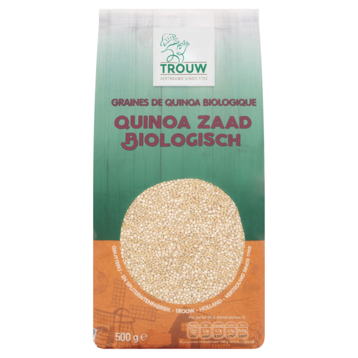 Trouw Quinoa Zaad Biologisch 500 g (500g)