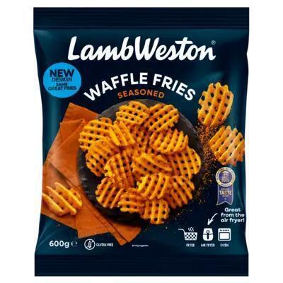 LambWeston Waffle fries seasoned (600g)