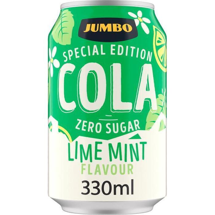 Jumbo Cola Zero Lime Mint Smaak 330ML (33cl)