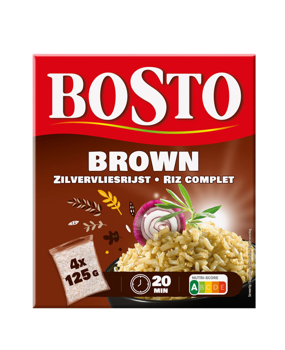 Bosto Kb Brown 4x125g (500g)