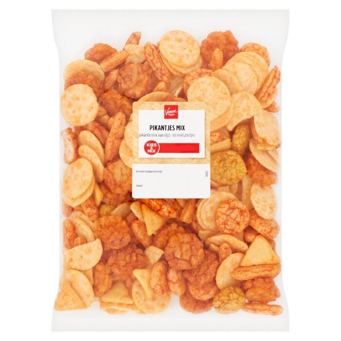 Vomar Rijstzoutjes Pikantjes Mix Gezouten 200 g (Zak, 200g)