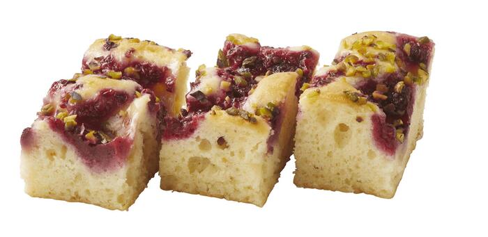 PLUS Framboos pistache cake