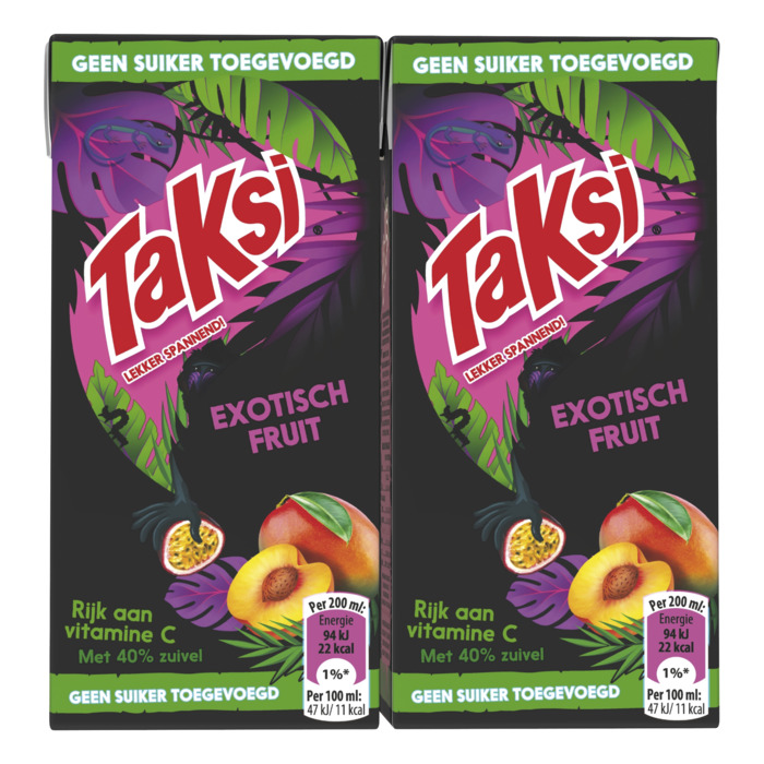 Taksi Exotisch Fruit Geen Suiker Toegevoegd 10 x 0, 2L (2L)