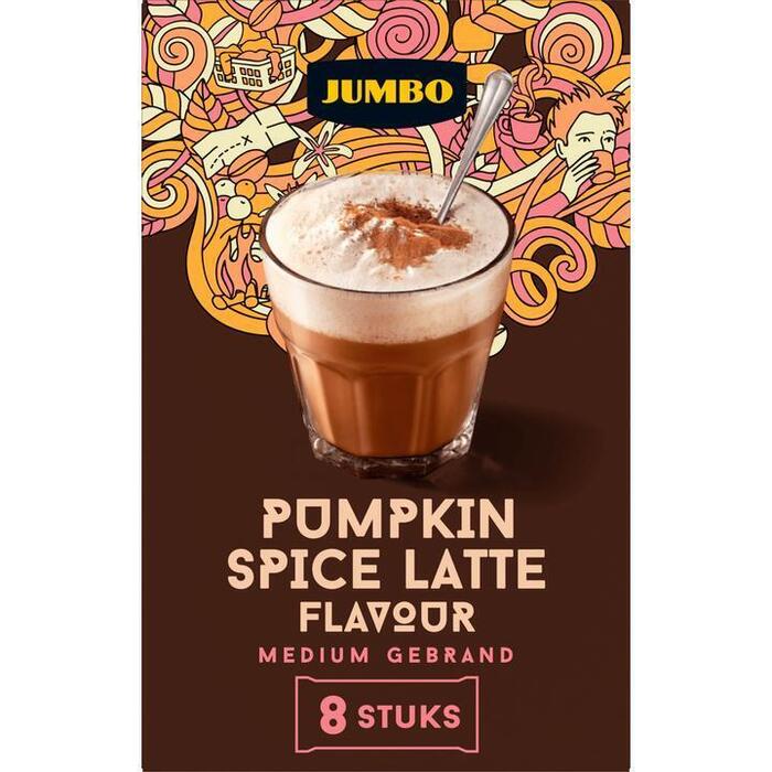 Jumbo Pumpkin Spice Latte 8 stuks (8 × 17g)