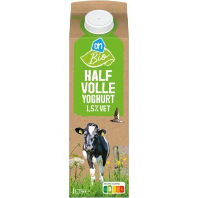 AH Biologisch Halfvolle yoghurt (1L)