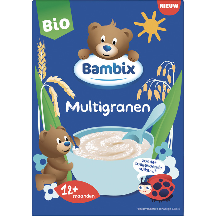 Bambix Bio Multigranen 12+ Maanden 180g (180g)