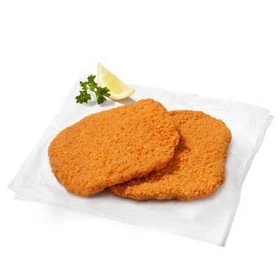 Gepaneerde schnitzel (2 stuks) (bak, 2 × 150g)
