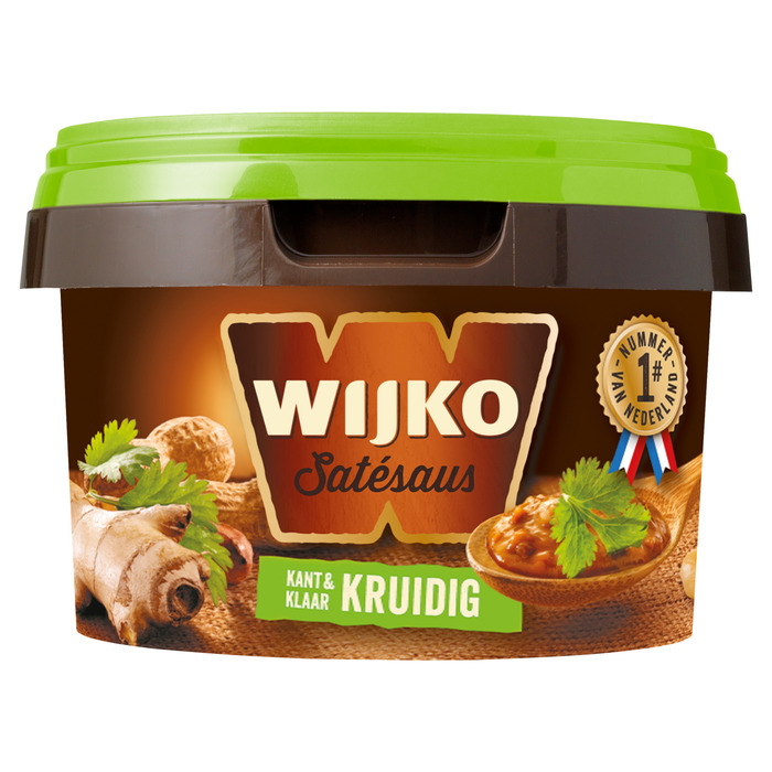 Satésaus kruidig (Emmer, 250g)