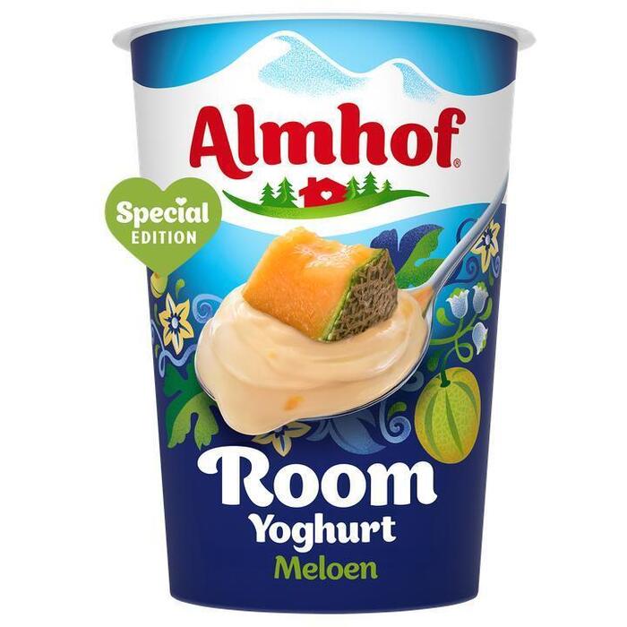 Almhof Roomyoghurt Meloen 500g (Kuipje, 500g)