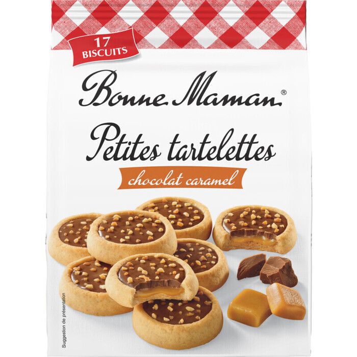 Bonne Maman Petites Tartelettes Chocolat Caramel 17 Stuks 250 g (250g)
