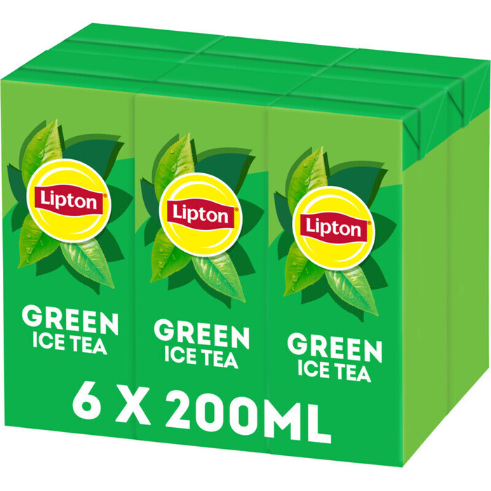 Lipton Ice tea green (Set, 6 × 200ml)