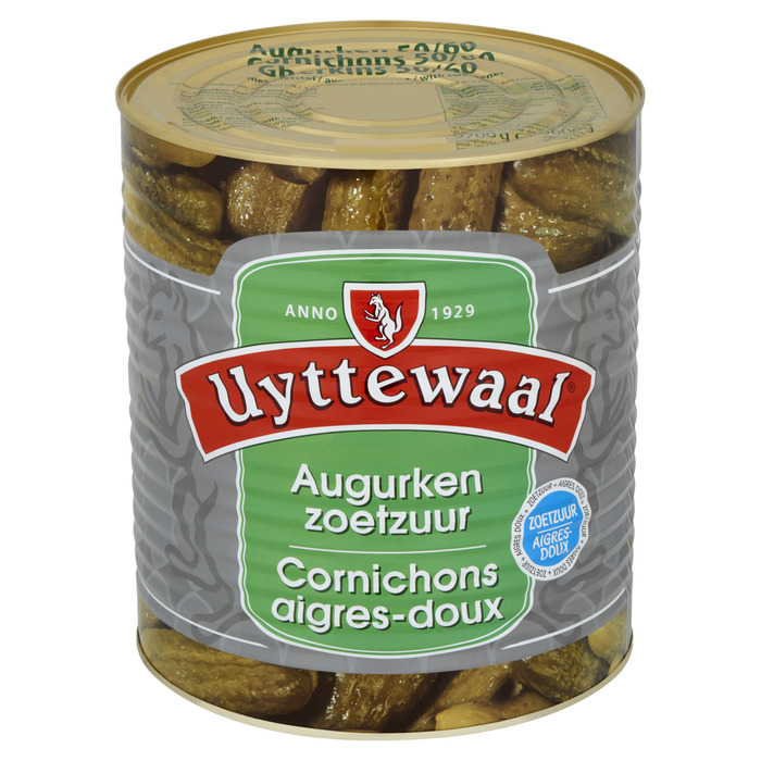 Uyttewaal Augurken Zoetzuur 50/60 Stuks 9700 g (9.7kg)