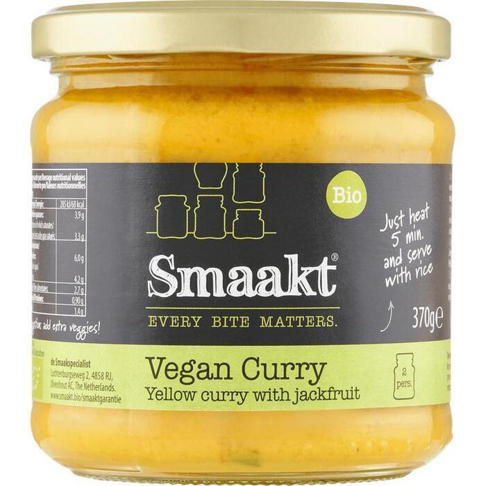 Smaakt Jackfruit gele curry (370g)