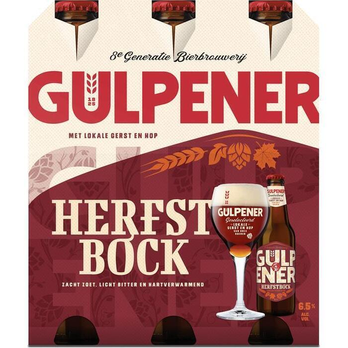 Gulpener Herfstbock 6x30 cl (rol, 6 × 30cl)