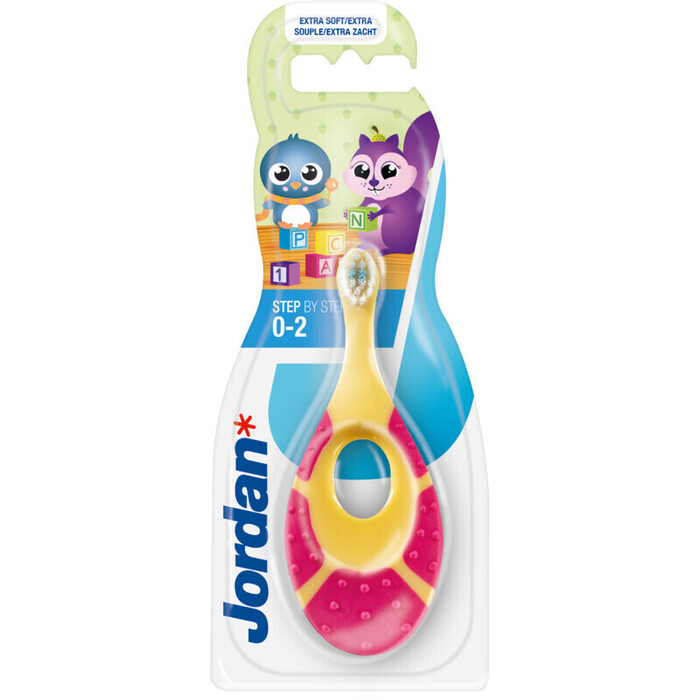 Jordan Tandenborstel step by step baby (0-2) (blister)