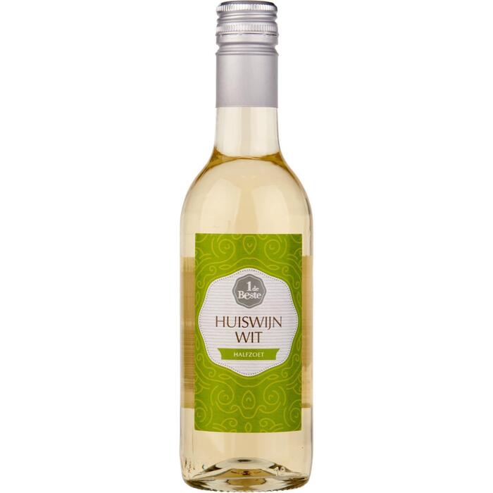 Huiswijn wit halfzoet (250ml)