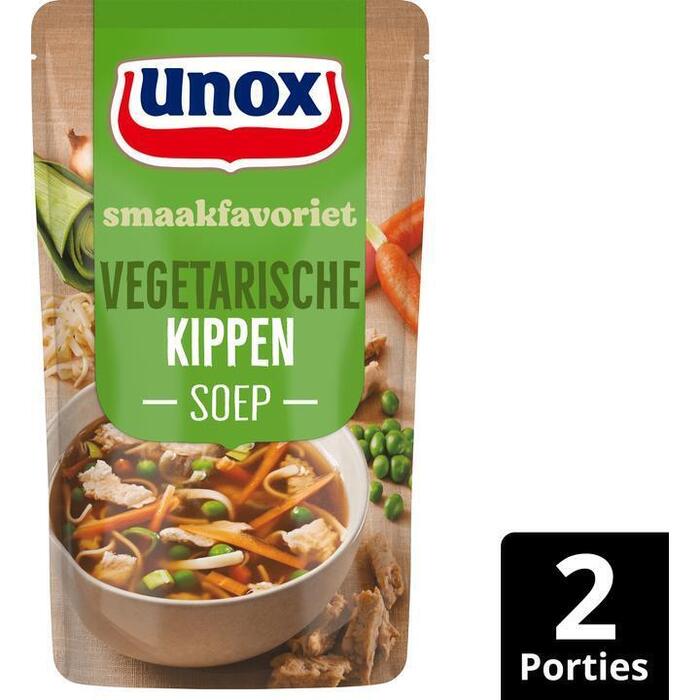 Unox Vegetarische kippensoep (Zak, 0.57L)